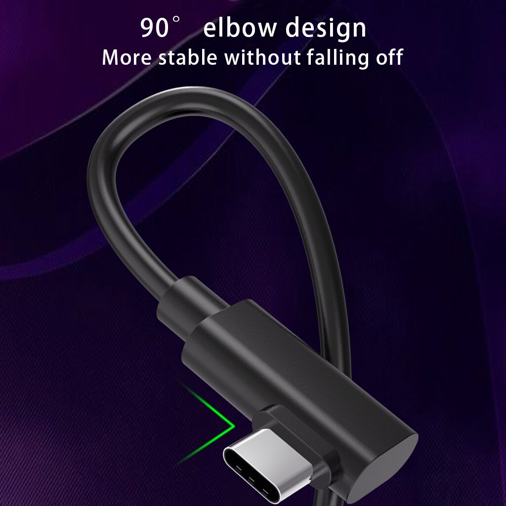 Headset-kabel-verbindungskabel typ-c, vr-verlängerungskabel, kompatibel mit oculus quest 2, symmetrisch und reversibel, 5 gbit/s