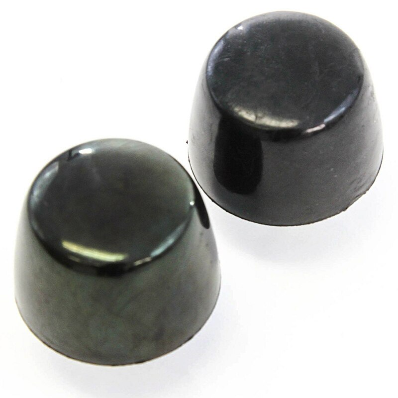 2 stuks voor jeep wrangler  jk 1987 zwarte rubberen bumperkussen motorkapstootblok
