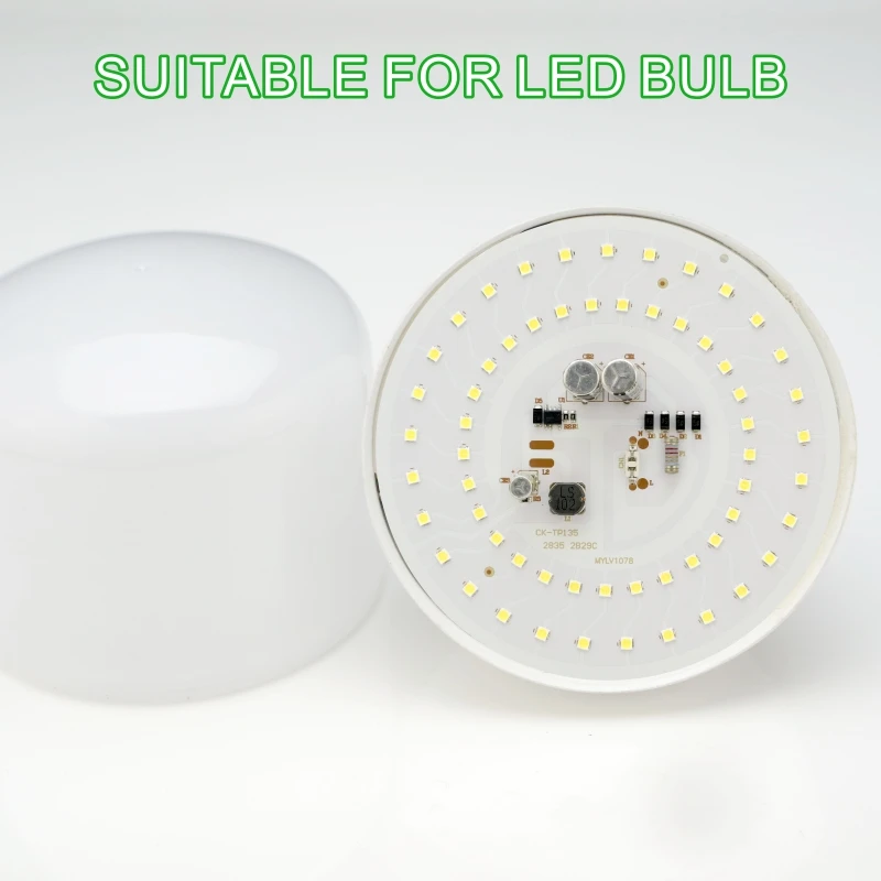 LED Round Chip 55W 45W 38W 28W 18W 14W 10W 5W for Light Bulb 2835SMD DOB Light Beads AC 220V No Flicker Bulb Chips Lighting Lamp