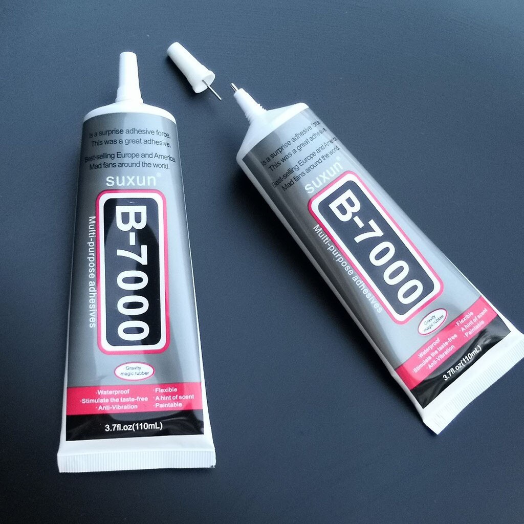 Pegamento líquido impermeable Super E7000, adhesivo de cuero metálico para escuela, álbum de recortes, Bond, resina epoxi, tela de madera, diamantes de imitación