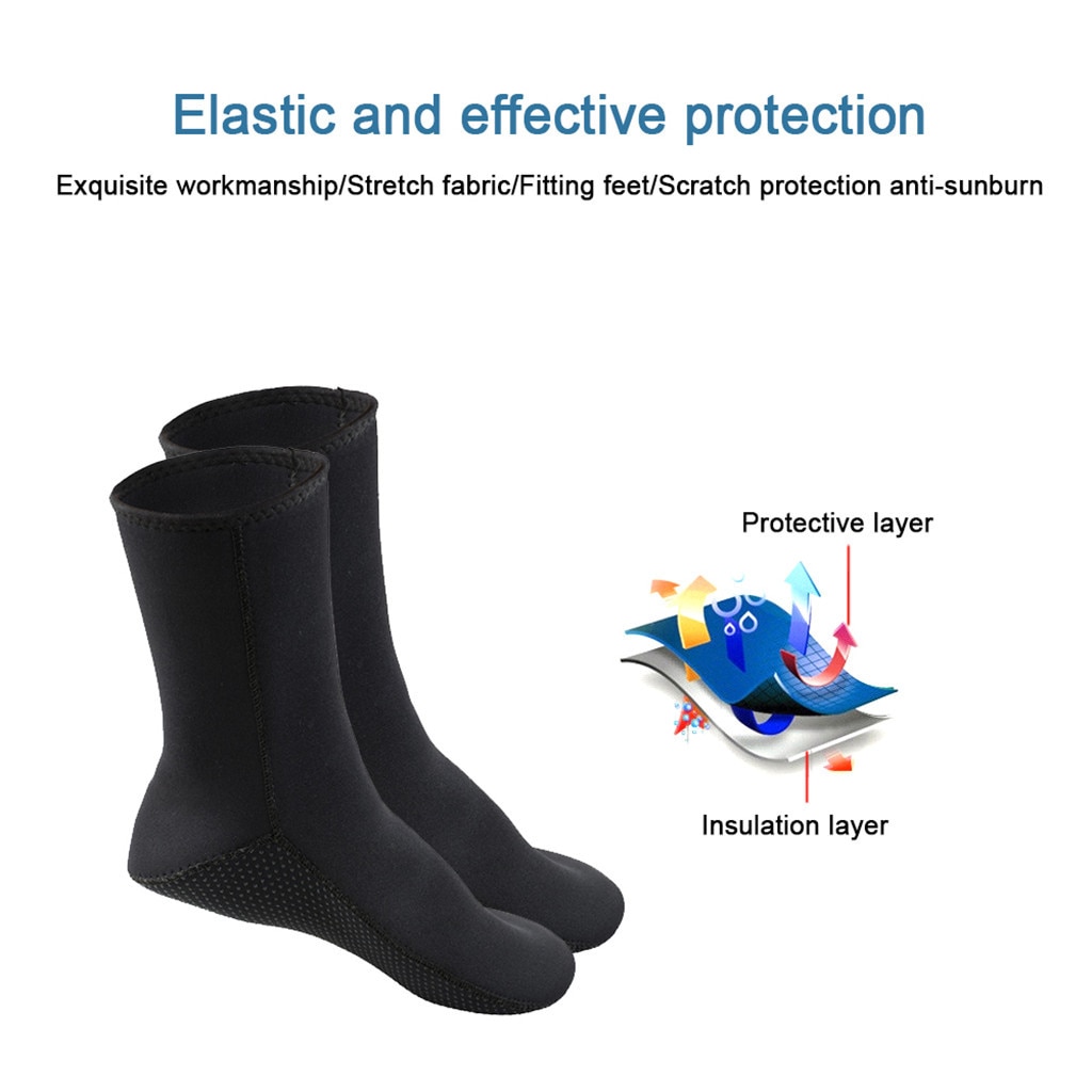 Duiken neopreen sokken surf flippers voor zwemmen water laarzen strand sokken snorkelen surfen warm mannen vrouwen sport gratis