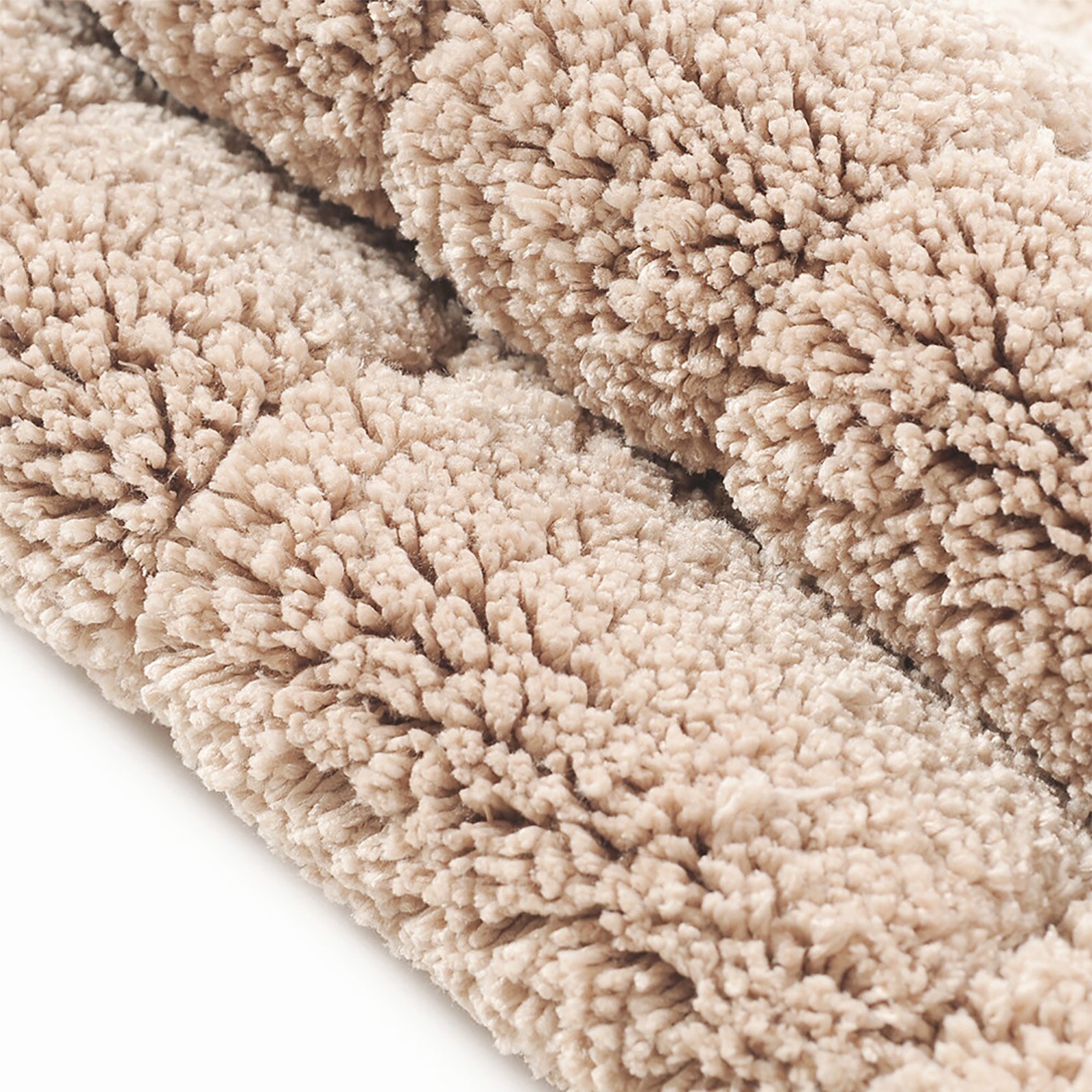 Thuis badkamer tapijt entree deurmat halve cirkel soft touch origineel antislip 3 kleuren microvezel meerdere maten douchemat