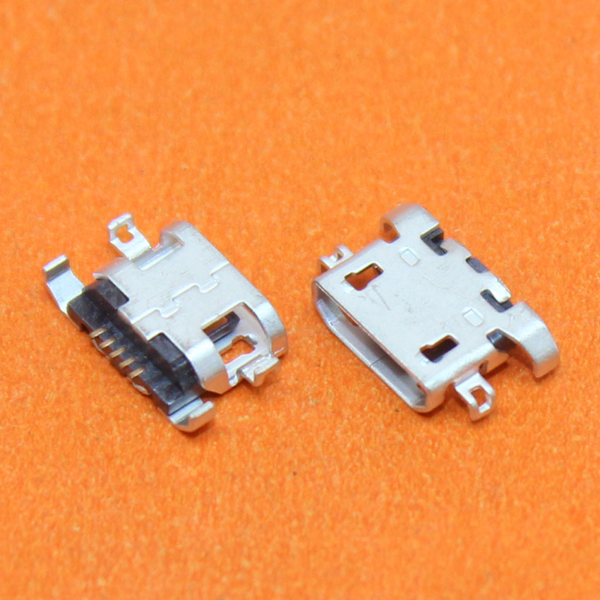 10pcs Micro USB Charging Port For Lenovo A670 S650 S720 S820 S658T A830 A850 S939 S6000 USB Jack Connector Socket