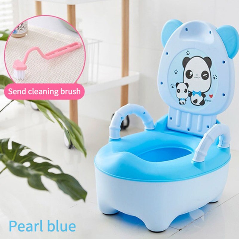 0-6 Years Old Children's Pot Soft Baby Potty Plastic Chair Comfortable Portable Folding Pot For Children Potty Girl Boy 2022: Blue 