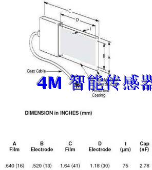 PVDF Piezoelectric Film Vibration Sensor SDT1-028k American MEAS Self-shielding Microphone Sound Pick-up