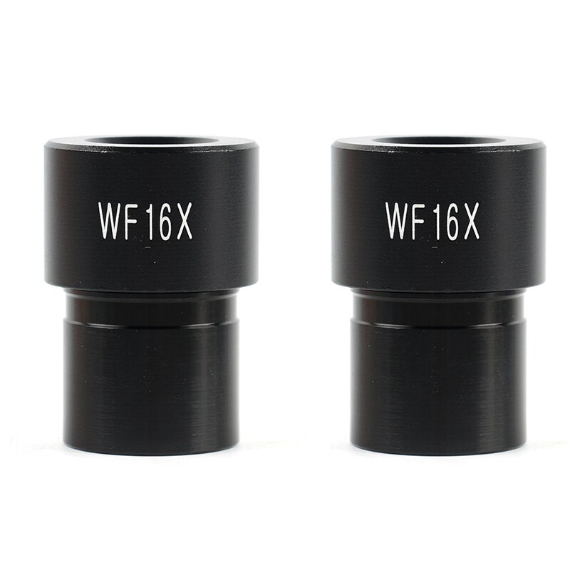 Microscope biologique 2 pièces/ensemble WF5X WF10X WF16X WF20X WF25X WF30X, accessoire oculaires, objectif grand Angle 23.2mm de diamètre