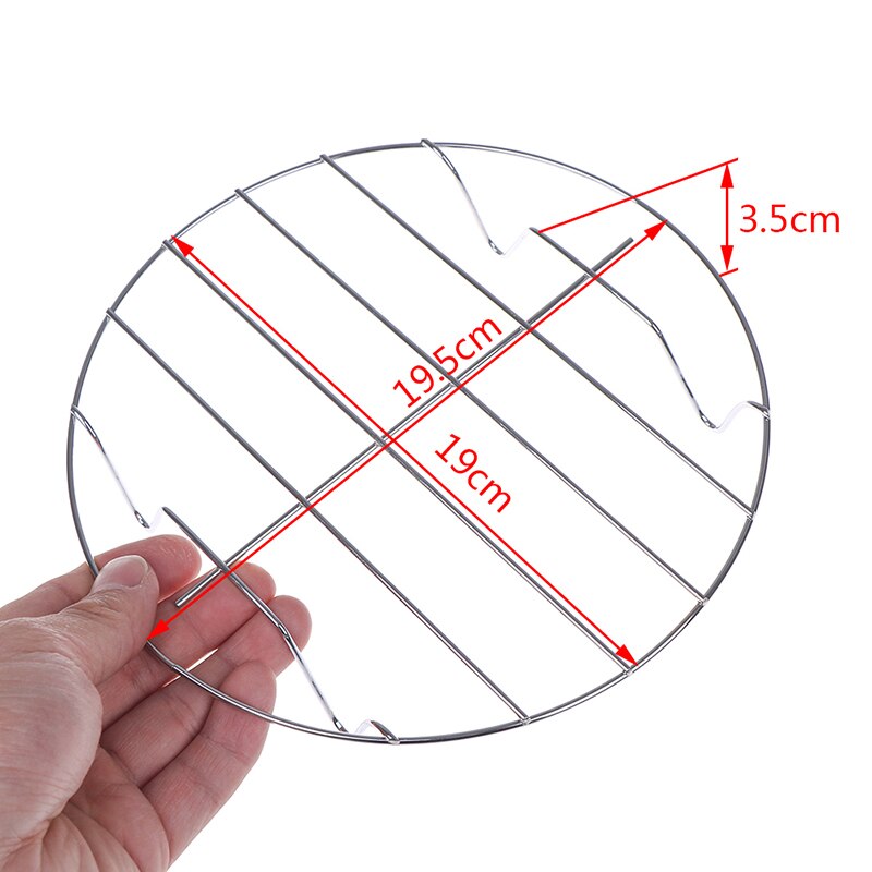 1pc Stainless Steel Steamer Cooking Steaming Stand Kitchen Heating Supplies Kitchen Cookware Steamer Rack Insert Stock