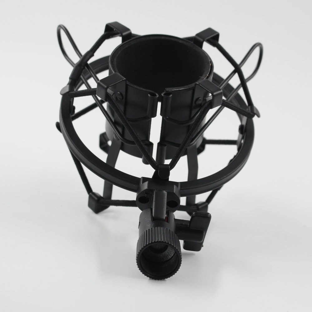 Universal Studio Recording Microphone Shock Mount Holder Condenser Mic Clamp Clip Stand Shockmount Mike Suspension Spider