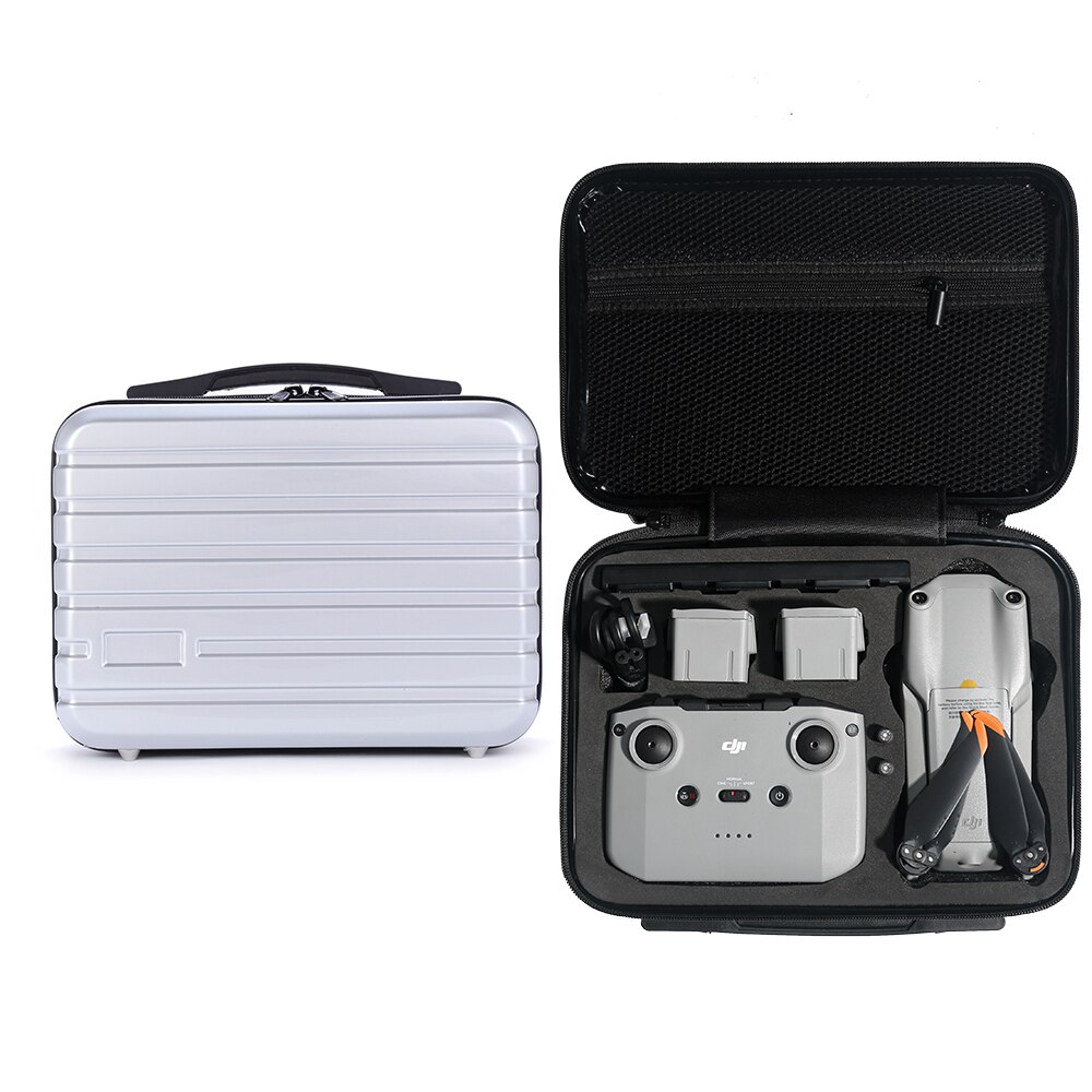 Dji Mavic Air 2S Opbergtas Lucht 2S Drone Koffer Tas Accessoire Bescherming Doos Dji Drone Accessoire Opslag doos: Silver black