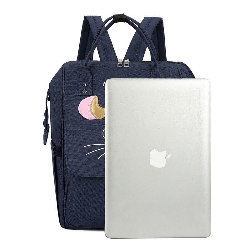 Grand sac à dos d'allaitement réglable grande capacité-Style travail sac de maman dessin animé sac de mère sac à couches multifonctionnel