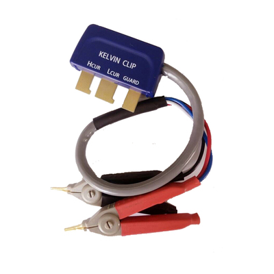 Electrical bridge digital meter test lead kelvin clip test hook clamp instrument cable smd patch tweezers coating superiot: Gold