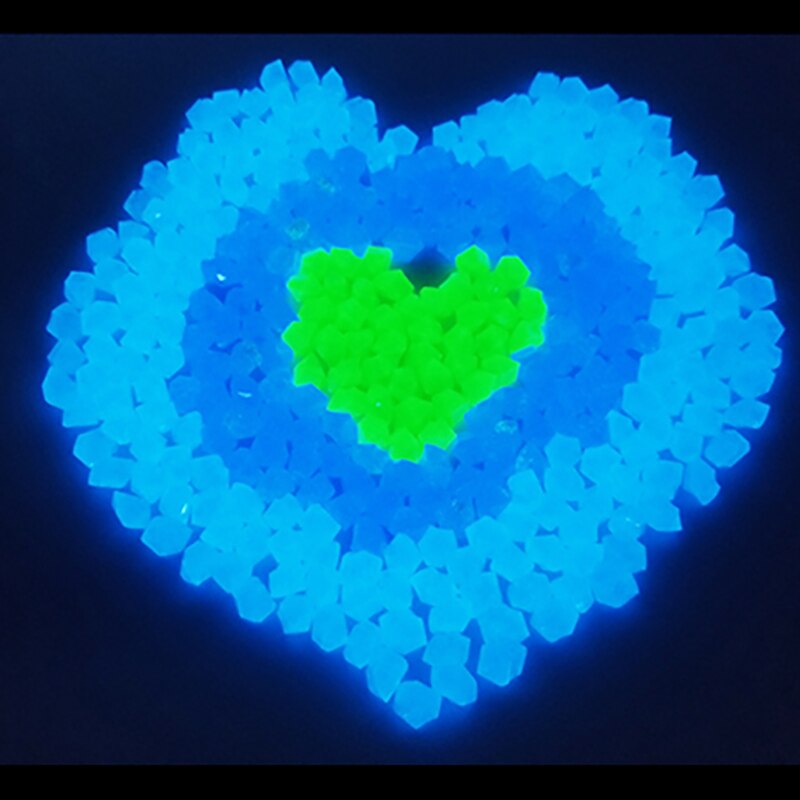 Galets décoratifs lumineux pour Aquarium, 100 pièces, pierres qui brillent dans la nuit, décoration pour jardin et Aquarium