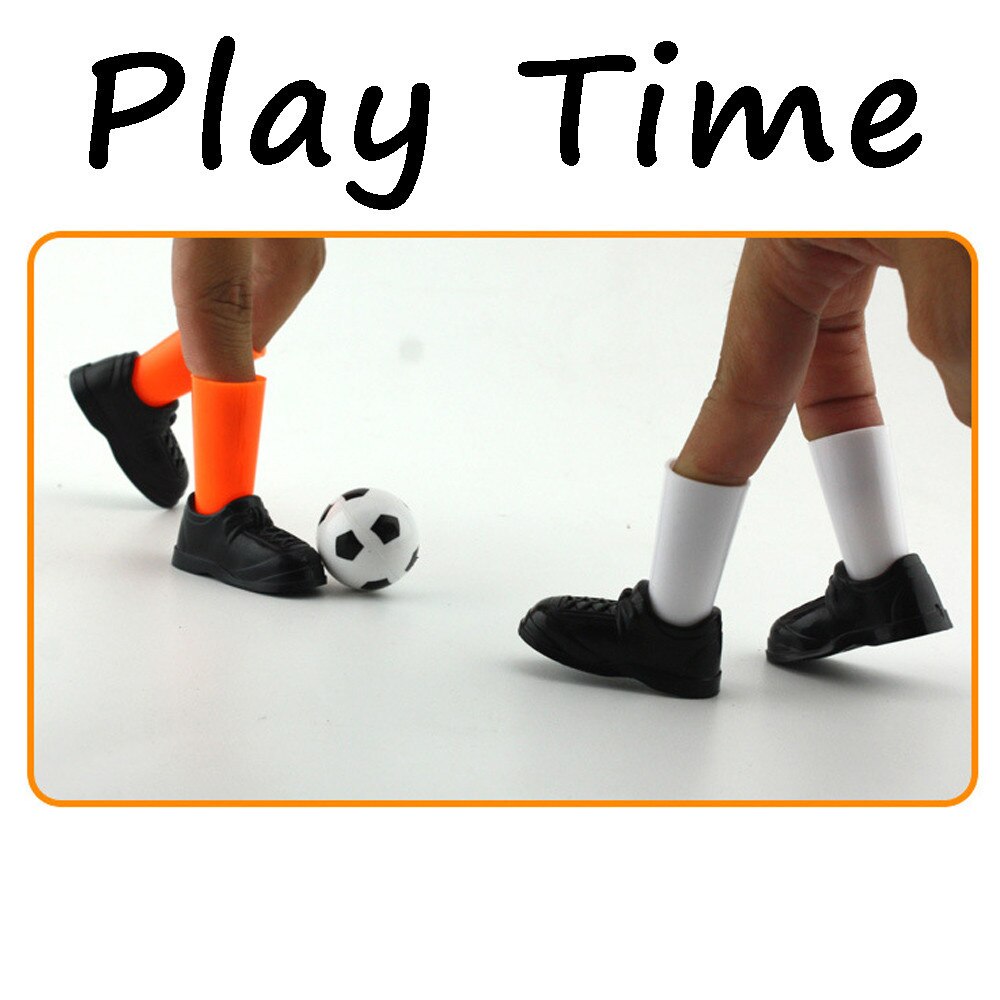 Finger Ideal Party Match Soccer Toys for Kids Adults Finger Toy Game Sets With Two Goals Desktop Finger Toy Game Funny Gadgets