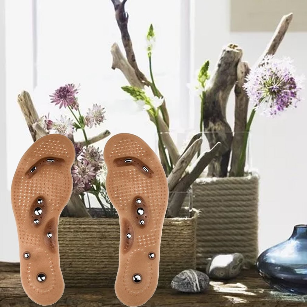 Magnetische Therapie Abnehmen Einlegesohlen für Gewicht Verlust Fuß Massage Gesundheit Pflege Schuhe Matte Pad Akupunktur Massieren Einlegesohle Sohle