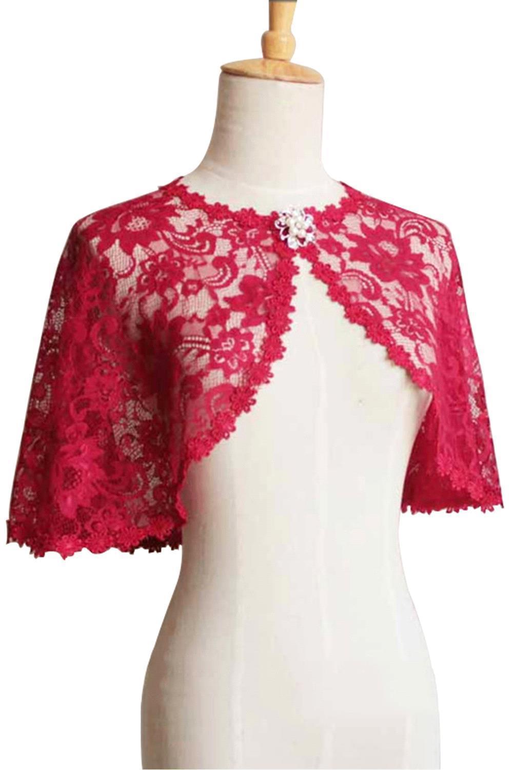Sort blonde bryllup bolero skuldertræk brude sjal slå om jakke kvinder cape stole frakke mariage bride tilbehør: Gul