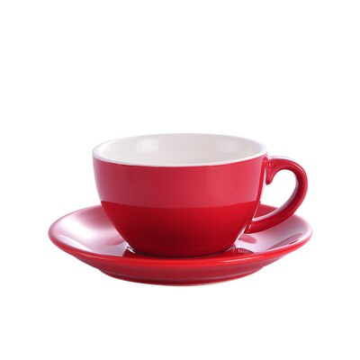 Mhv 200ml cappuccino latte farve glasur keramisk kaffekop køkken kontor cafe trække blomsterkop