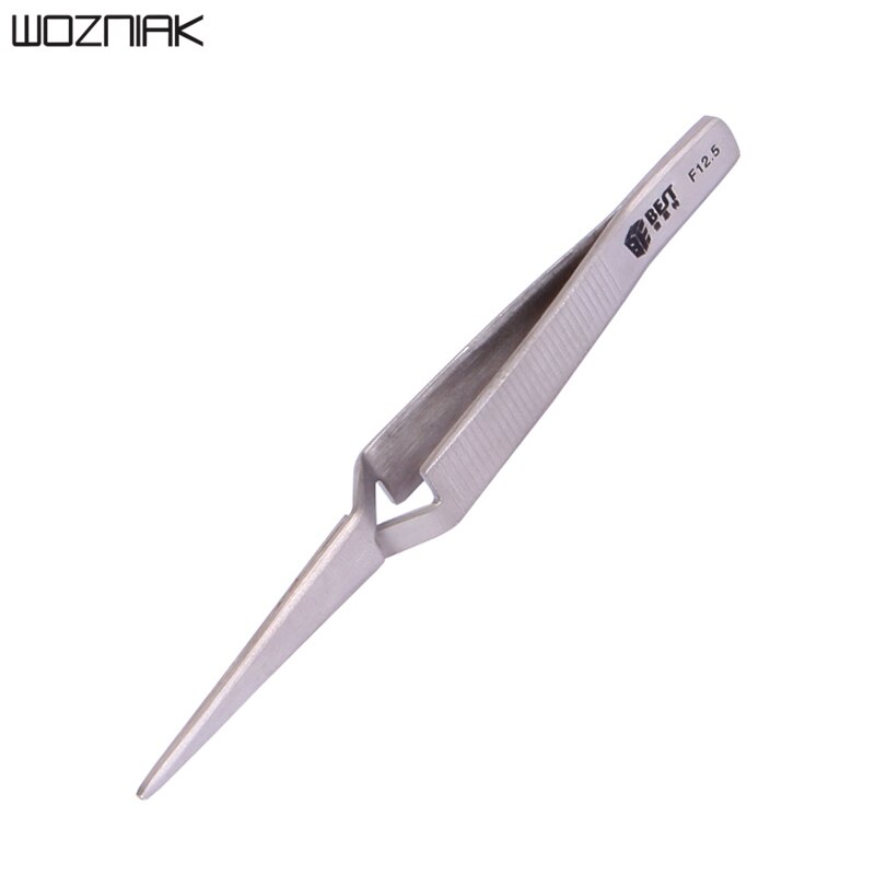 Nouvelle Auto 121mm croix serrure en acier inoxydable précision pince à épiler Action inverse pince à épiler entretien outils à main