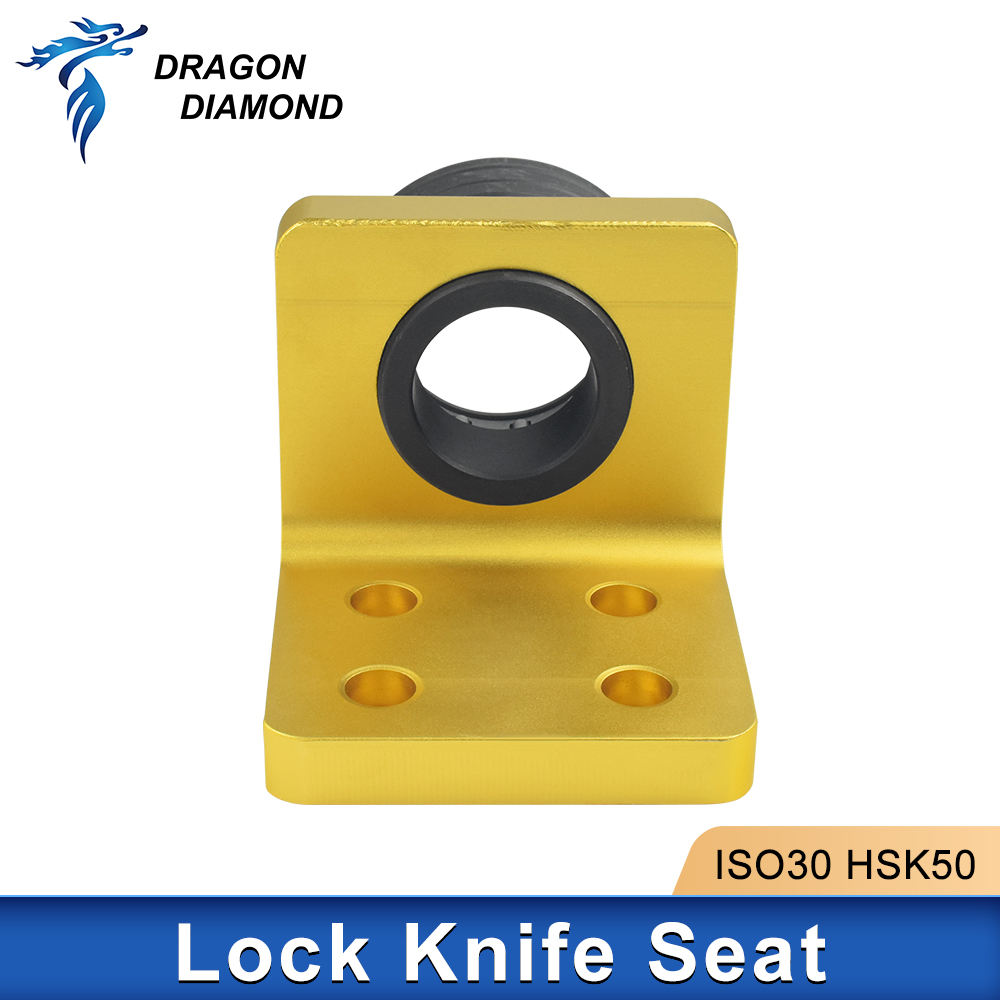ISO30 Tool Holder Tighten Fixture HSK50 Aluminum Alloy CNC Machine Inner Bearing Durable ATC Spindle Tool Holder Bracket