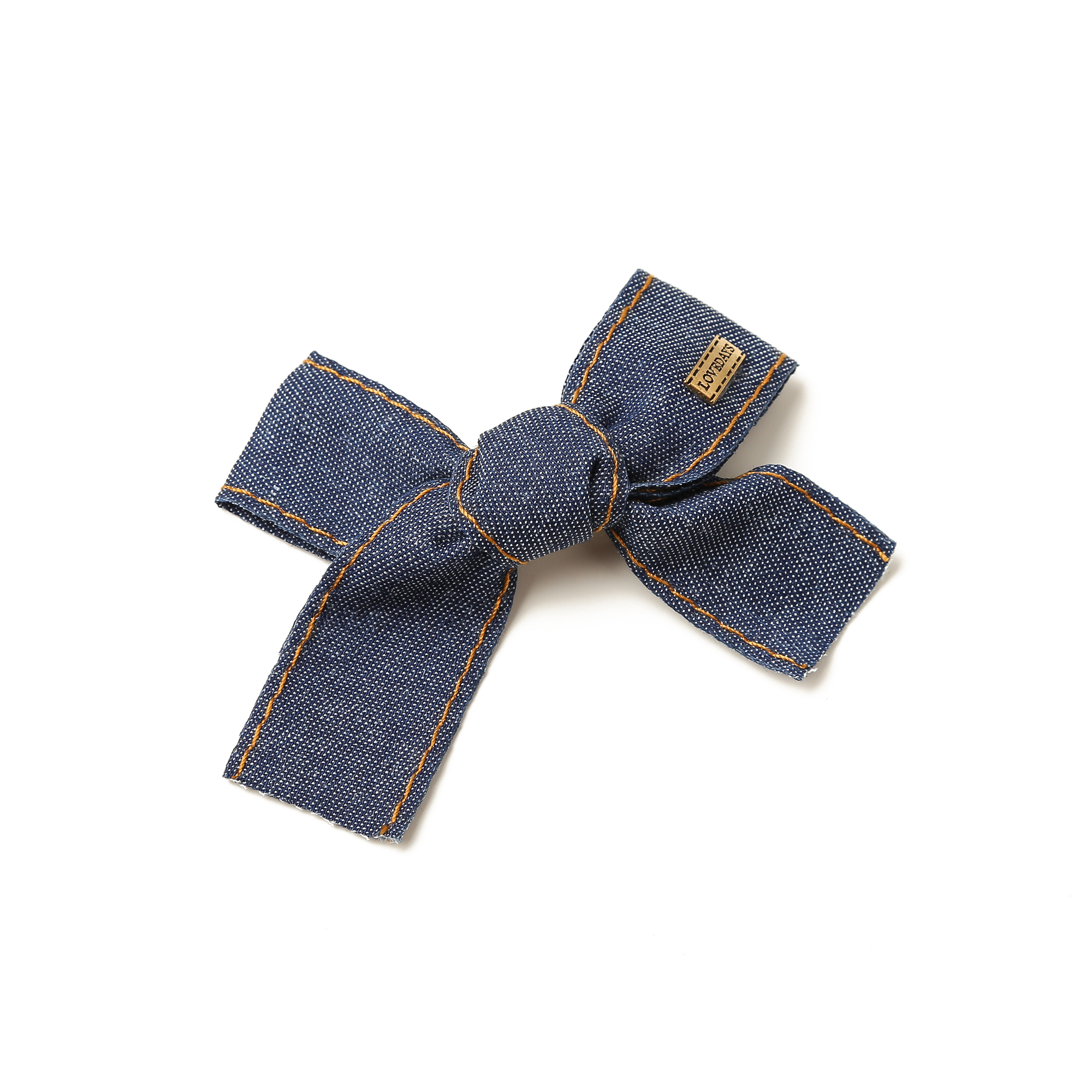 Denim Hair Clip Hairpins French Barrettes Clip Cool Girls Korean Handcraft Style Hair Accessories for Girls: green