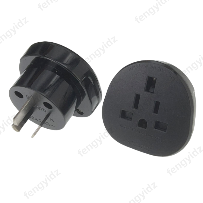 Adaptateur de prise d'alimentation universel AU NZ à 3 broches, prise de voyage de nouvelle-zélande et australienne, convertisseur de prise US/UK/EU vers AU/NZ