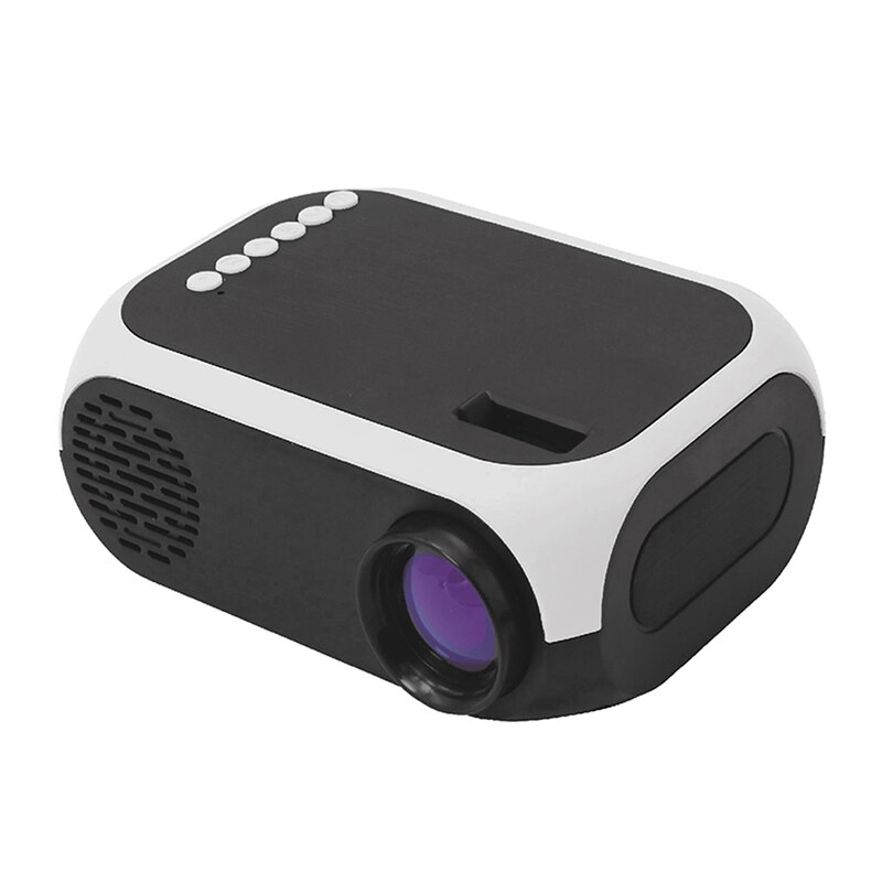 HD 1080P HD LED proyector Mini portátil de cine en casa cine ligero USB AV HDMI AS99