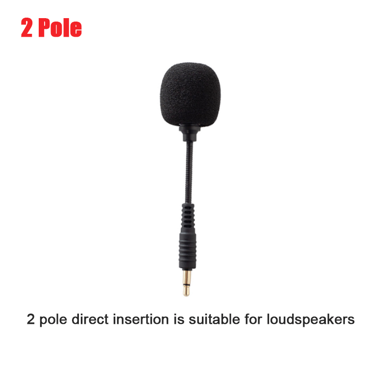 Jacek 3,5 mm mini elastyczny składany mikrofon pojemnościowy 2/3/4 biegun robić telefonu komórkowego głośnik karta dźwiękowa komputer stancjonarny laptop: zielony