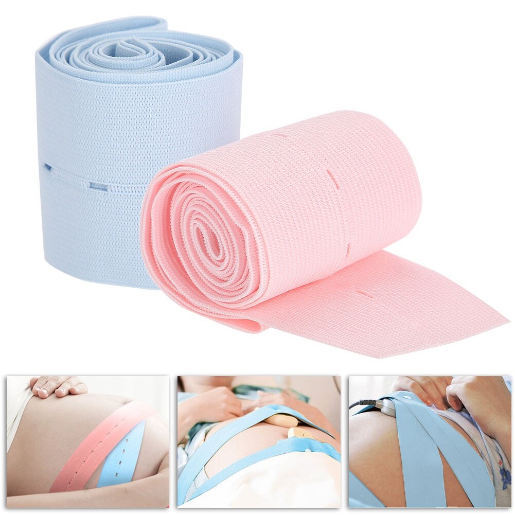 2 Stuks Professionele Foetale Hart Monitoring Bandage Riem Voor Zwangere Vrouwen De