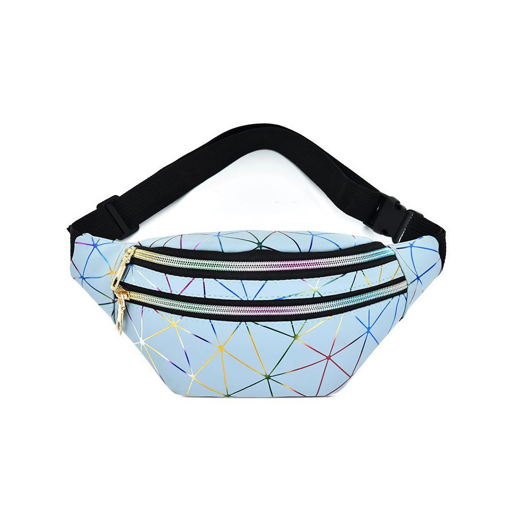 Gedrukt Waterdichte Ruimte Fanny Pack Taille Zakken Hip Bum Bag Belt Bag Met Verstelbare Riem Voor Vrouwen Kleurrijke Meisjes Bum tas