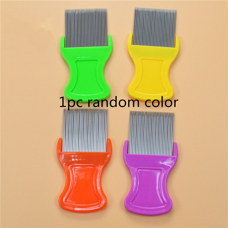 Metalen Kam Voor Honden Rvs Huisdier Hond Kat Pin Kam Haar Borstel Hairbrushcomb Honden Katten Huisdieren Acessorios Pet Grooming: 1pc random color