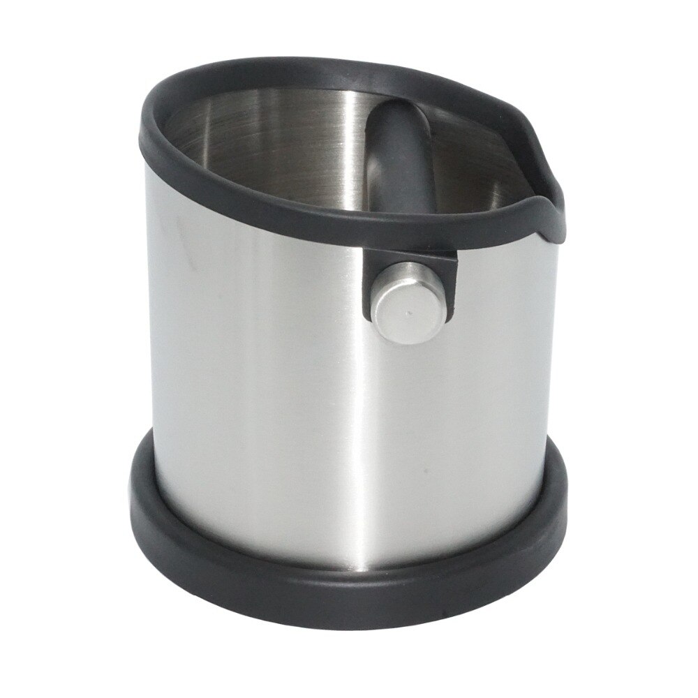 1800 ml Edelstahl Kaffee klopfen Kasten Espresso Mahlen Behälter Abfall Behälter Kaffee Werkzeuge für Barista + Nicht-Unterhose Basis