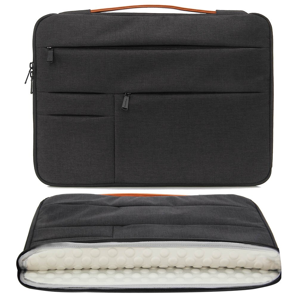 17 zoll Laptop Hülse 360 ° Schutzhülle Laptop Schwamm schutz Hand Tasche Kompatibel mit 17 ”-17,3” Dell HP kingslong: Schwarz / 17.3 Zoll