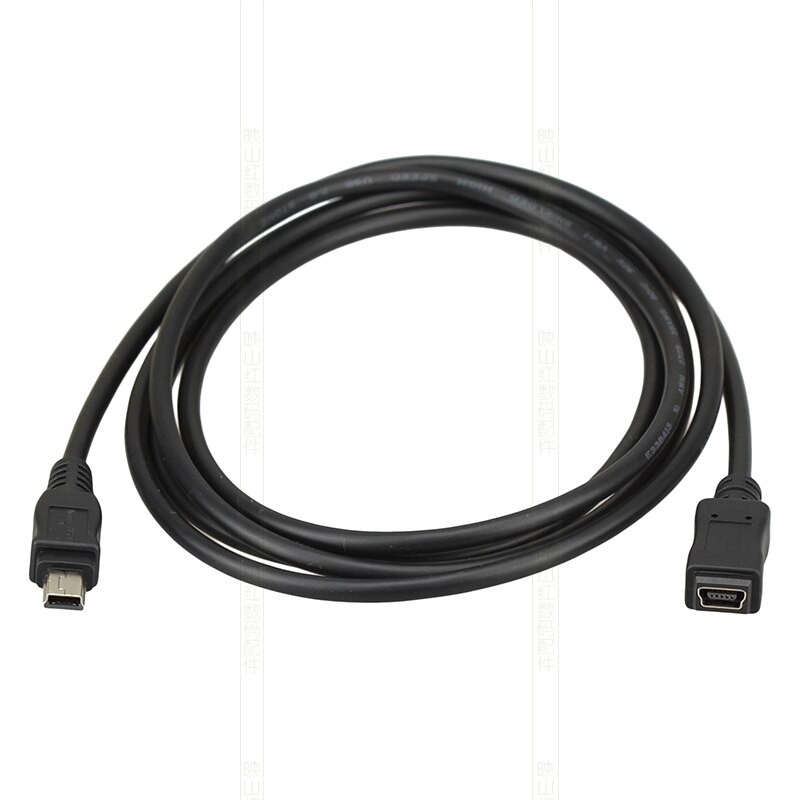 Mini USB B Tipo 5pin extensión de macho a hembra Cable de 25cm 50cm 150cm