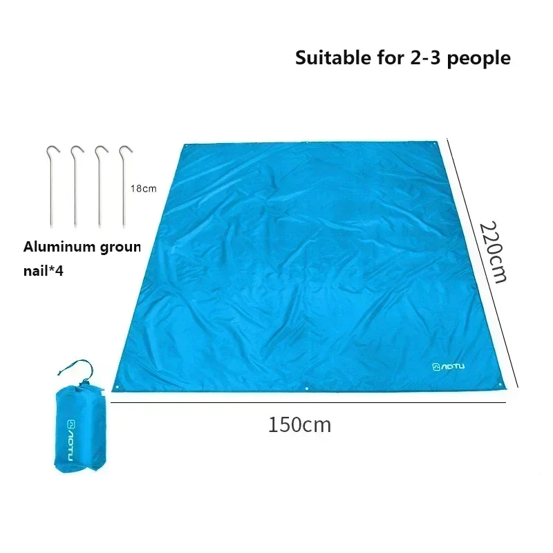 Tent Tarp Rain Sun Shade Hammocks Shelter Camping Survival Sun Shelter Picnic Awning Cover Waterproof Out Hiking Accessories