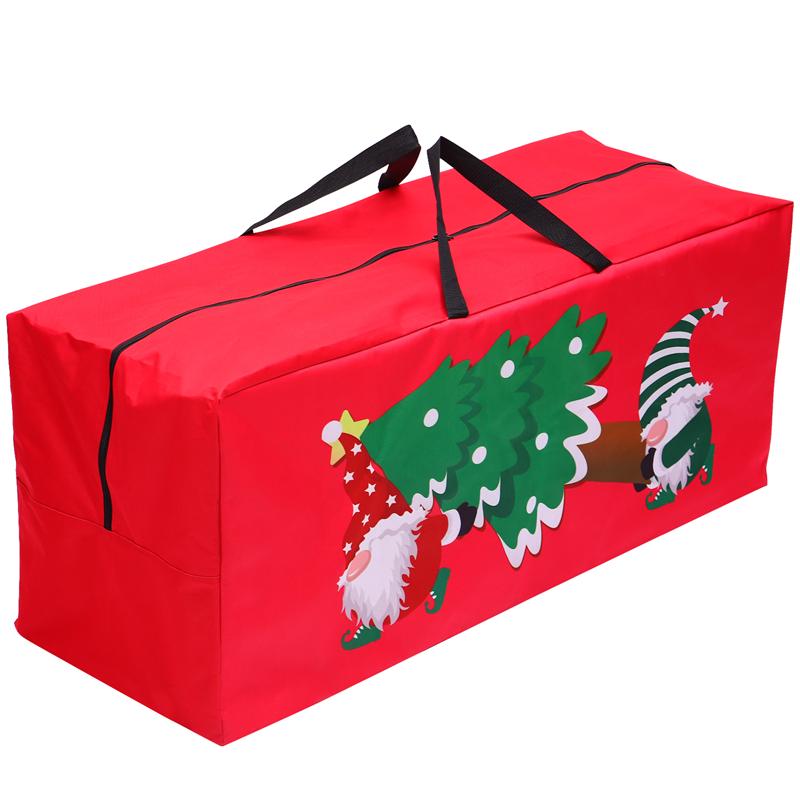 Christmas Tree Storage Bag Fits Up To 9 FT Disassembled Tree Xmas Party Supplies 50 X 130 X 45cm Container