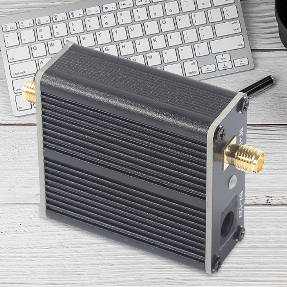 Active Small Magnetic Loop Antenna Wideband 50K-500MHz Broadband Receiving Antenna 17dB HF Short Wave AM FM VHF UHF SDR