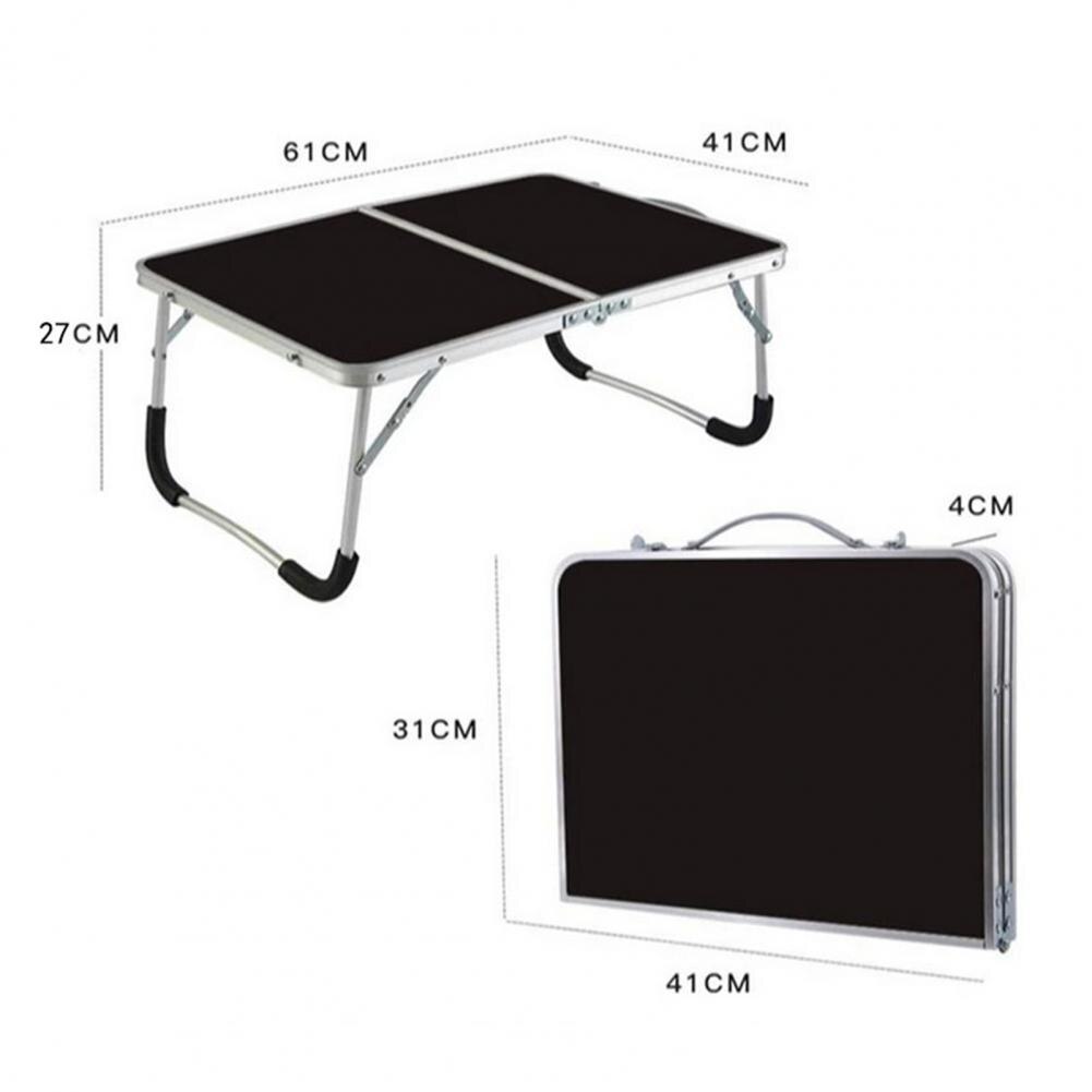 Opvouwbare Draagbare Laptop Tafel Stand Rack Computer Lezen Bureau Luie Bed Kleine Tafel Anti-Slip Tafel Kantoormeubilair