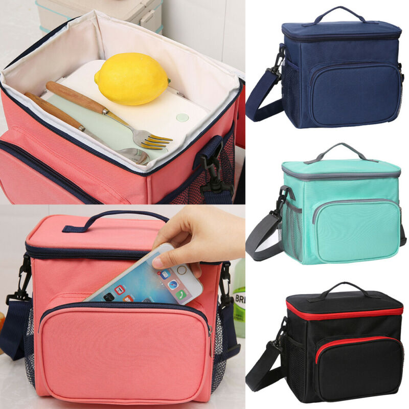 Large Portable Cool Bags Insulated Thermal Cooler For Food Drink Lunch Picnic