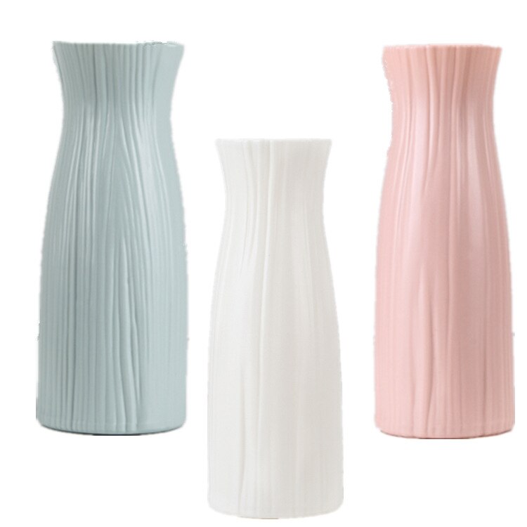 Europäische kreative einfache Simulation kunststoff Vase transparent waterper grüNe pflanze getrocknete blume wohnzimmer blume tisch stück