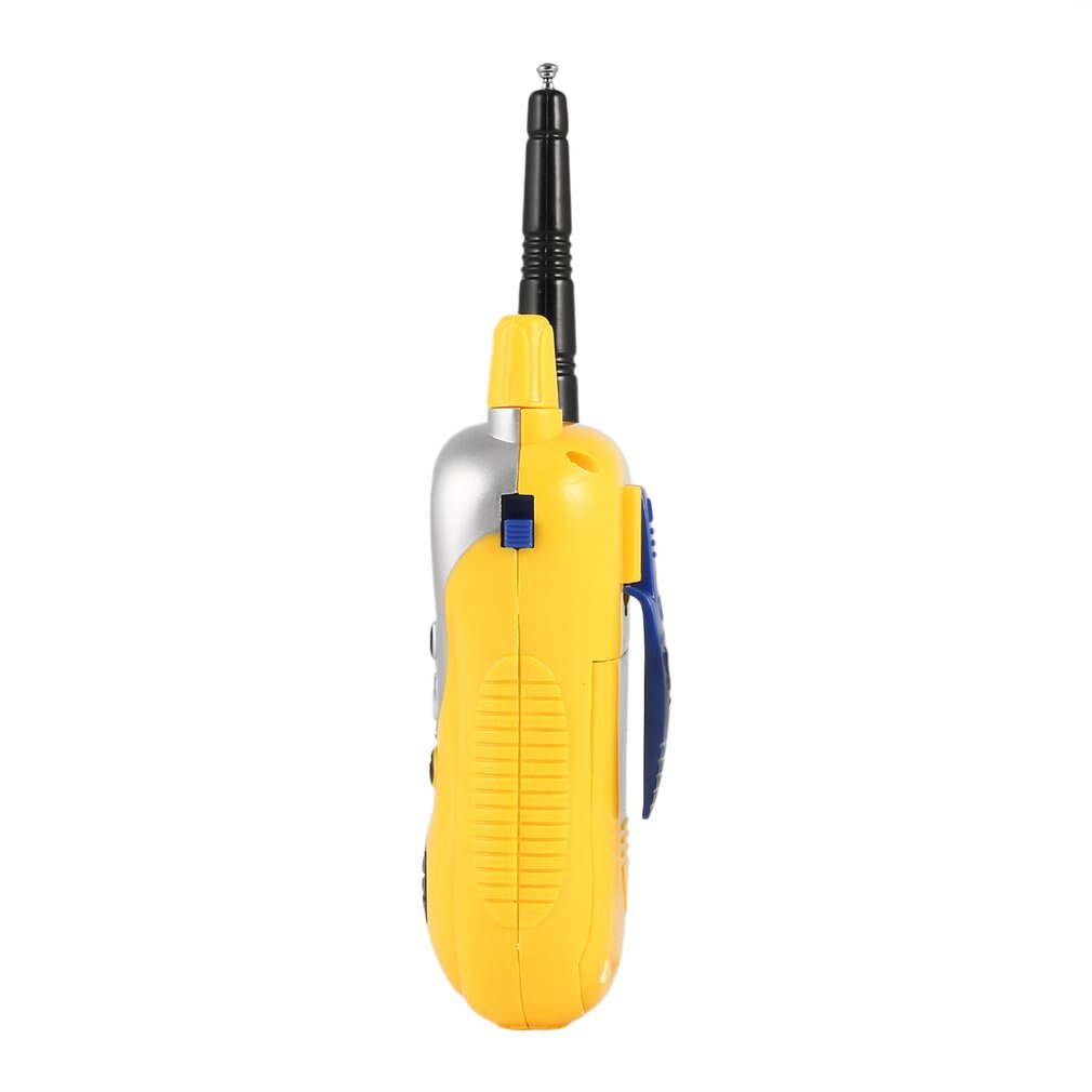 Mini Walkie Talkie para niños, intercomunicador electrónico portátil con Radio, Mini juguetes de mano, Radio bidireccional portátil, 2 uds.