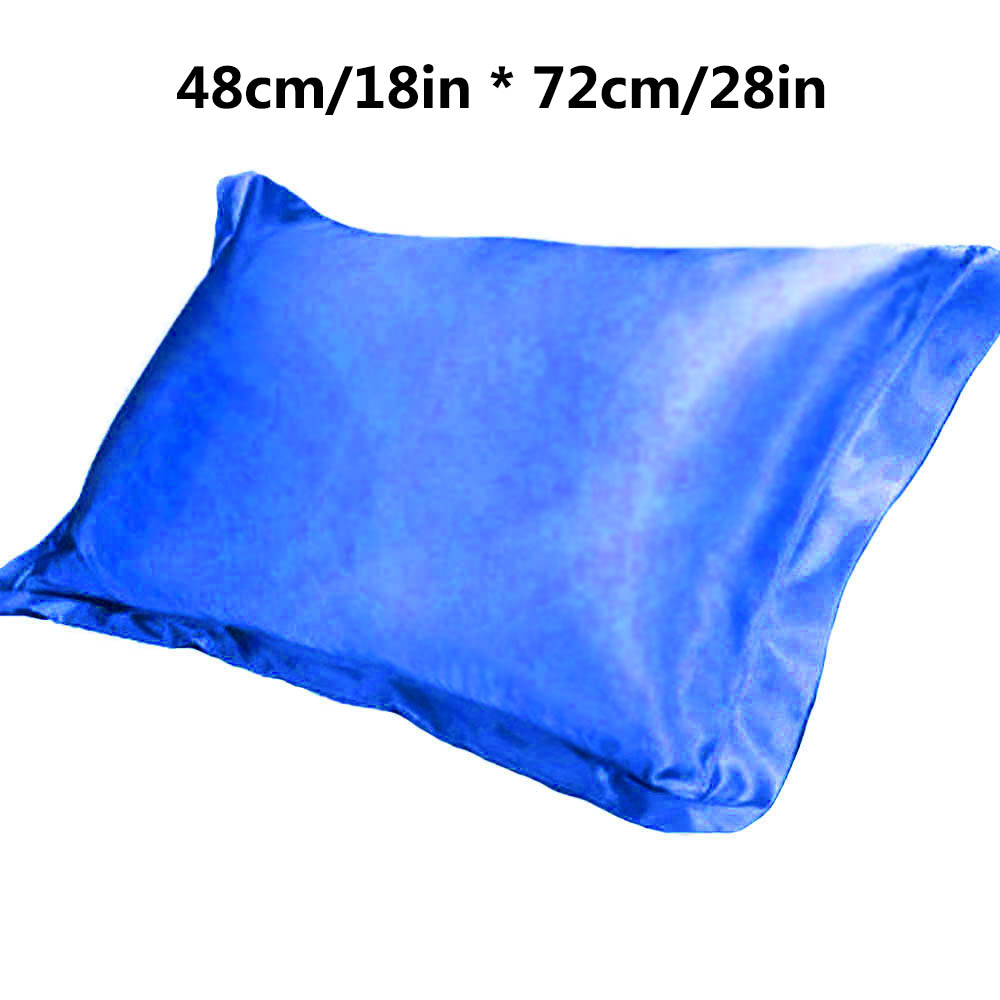 1 Pc Enkele Zijde Pure Kleur Kussensloop Vierkante Comfortabel Voor Slapen Slaapkamer Zachte Kussens 48 Cm X 74 Cm: K