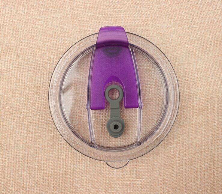 Couvercle de couvercle de tasse de chapeau supérieur de preuve de fuite d'éclaboussure de déversement pour le gobelet de RTIC de tasse de 30/20 Oz: D