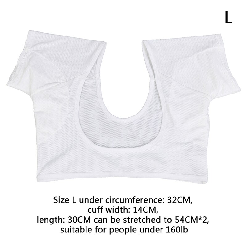 1 pc t-shirt-formede svedpuder genanvendelige vaskbare svedpuder under armhulerne parfumeabsorberende anti ml model