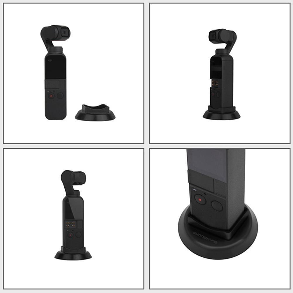 Sunnylife pocket 2 stützbasis für pocket 2/ osmo pocket zubehör, schwarzes kamerazubehör