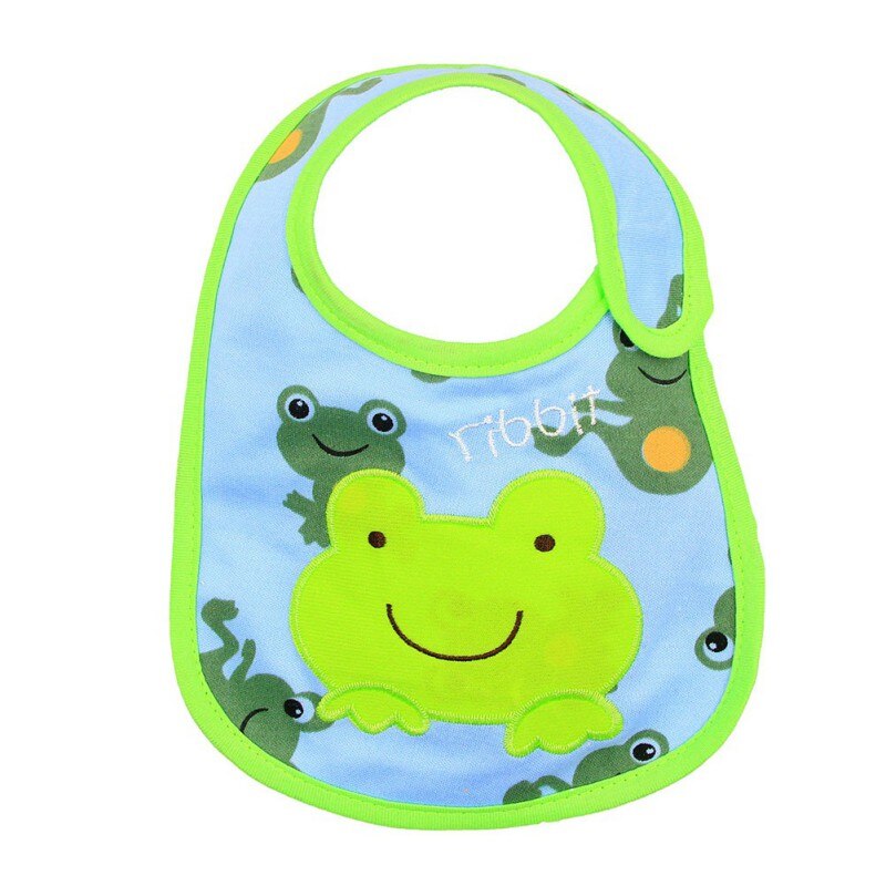 5 stks/partij Mooie Leuke Slabbetjes Cartoon Patroon Peuter Baby Waterdicht Speeksel Handdoek 24 Stijlen Koos Katoen Slabbers: C