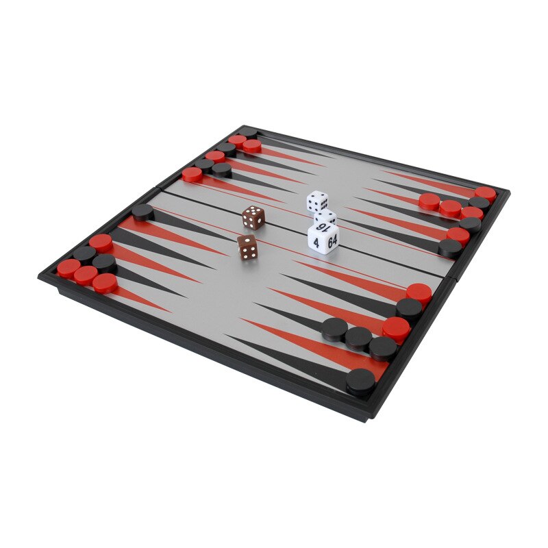 Magnetische Vouwen Backgammon Board Games Magnetische Controle Tafel Games Speelgoed voor Mensen kinderen Educatief Speelgoed