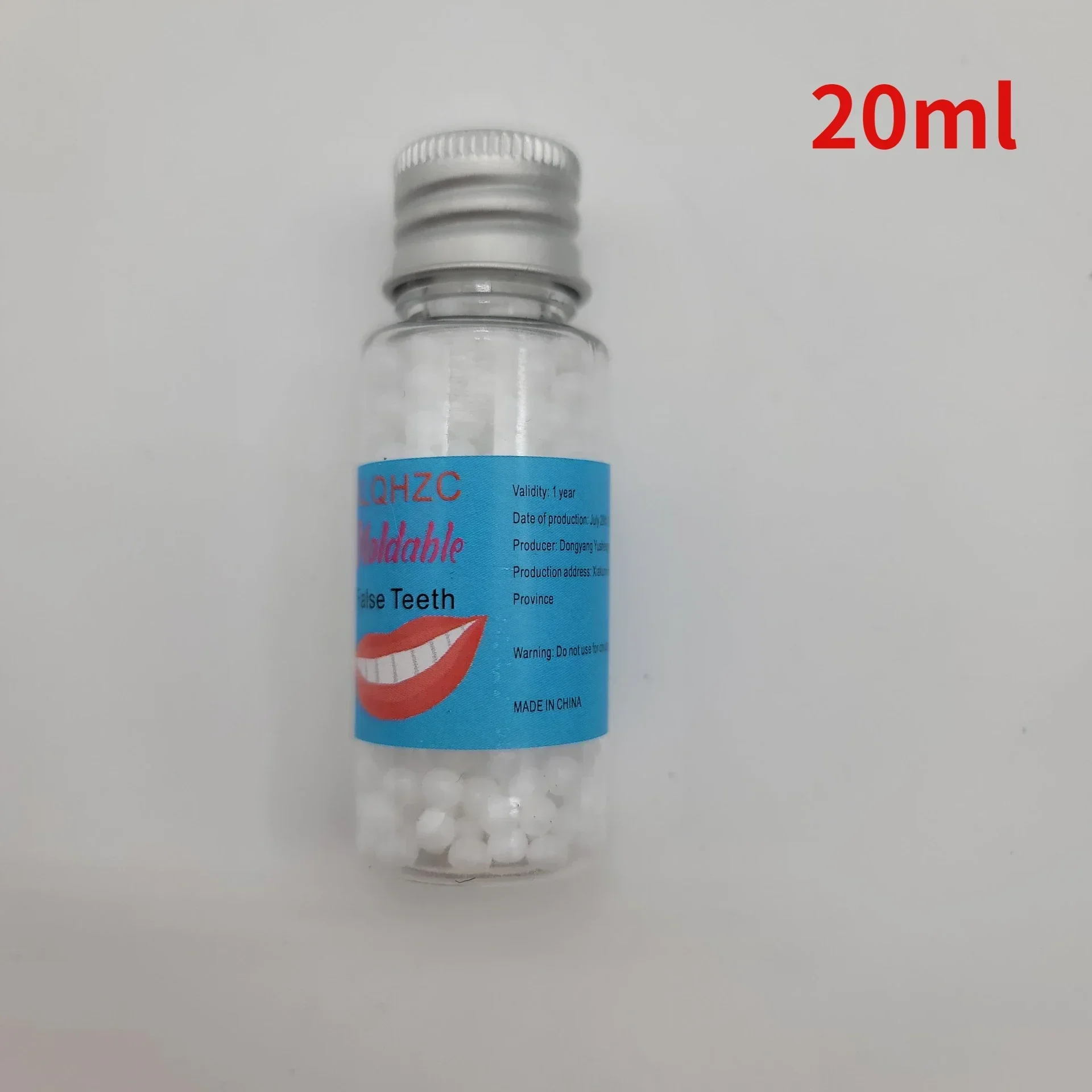 5-100ml Harz Zahn reparatur kleber formbare Zahnlücken füllen feste temporäre Zähne reparieren False teeth Kleber Sicherheit zahn ärztliche Versorgung: Blau