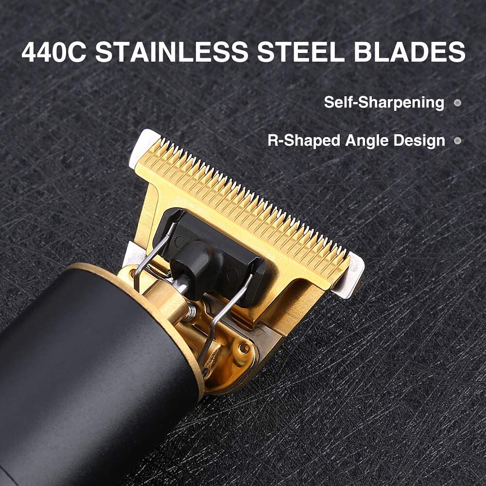 Gaeruo T1 Hair Outliner Grooming Trimmer Clippers for Men - Close Cutting T-Blade Hair Trimmer