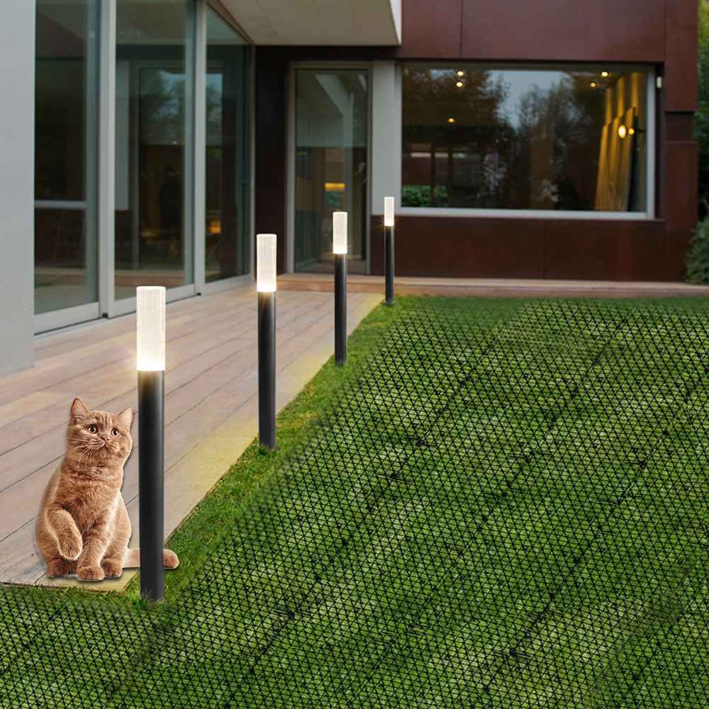 4M Garden Cat Scat maty odstraszające mata antypoślizgowa mata kolczasta kopanie zapobiega utrzymaniu kotów pies z dala plastikowe artykuły dla zwierząt