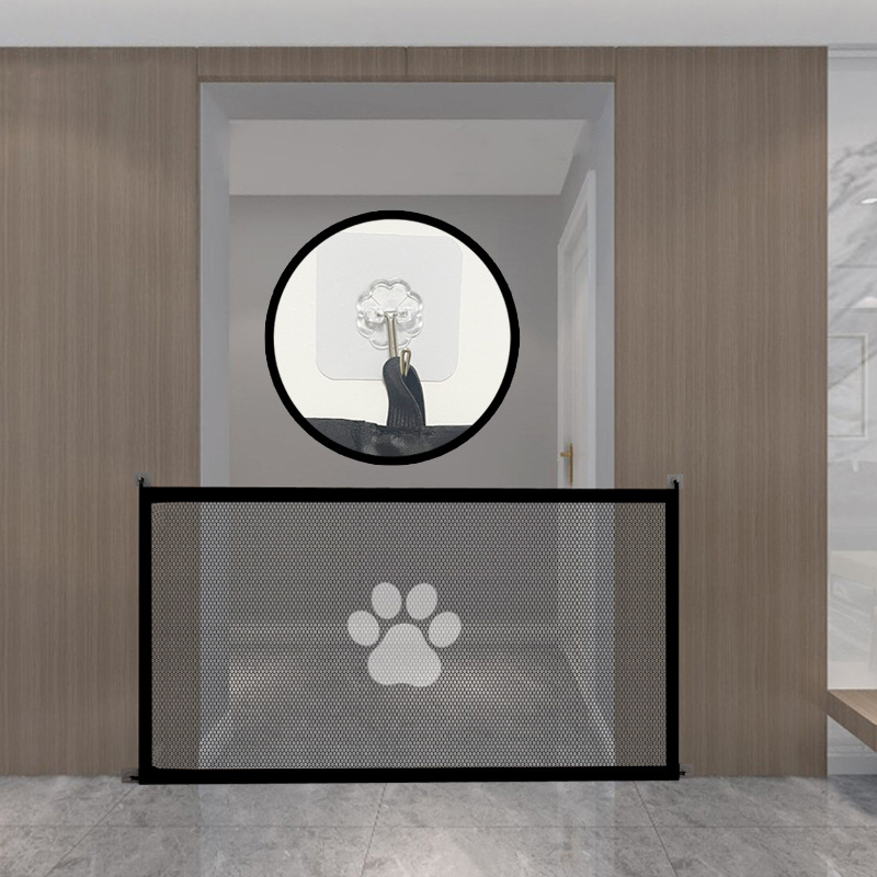 Nowy składany, oddychający kojec z siatki dla psa Ogrodzenie bezpieczeństwa dla kotów i psów Artykuły dla zwierząt zapewniające bezpieczeństwo zwierząt