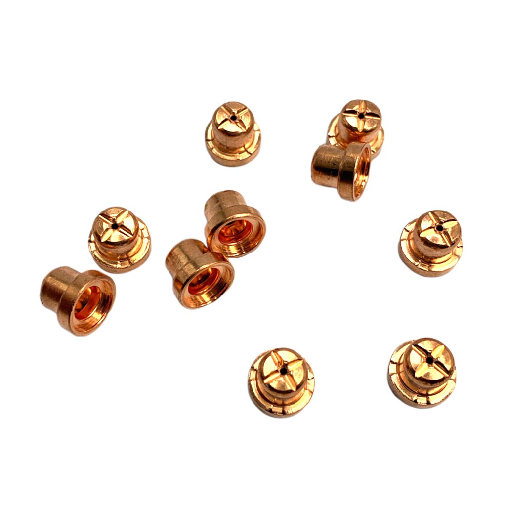 Pack of 10 Air Plasma Cutting Torch Cutter Parts JG 50 Cutting Consumable: JG-50 Nozzle